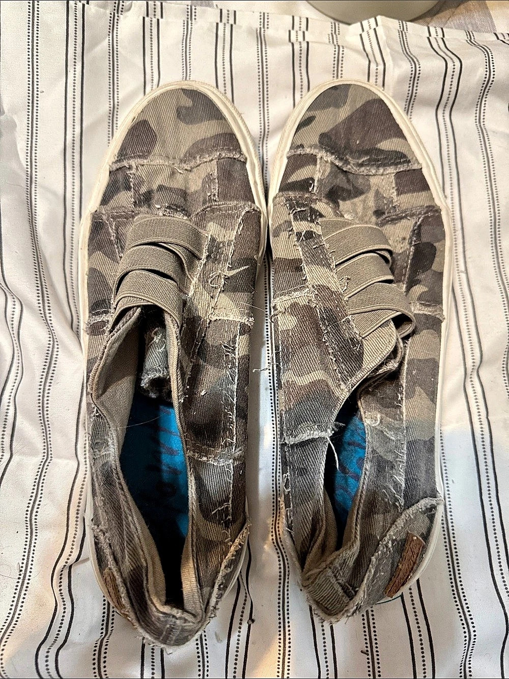 BlowfishCamo Sneakers in Gray & Black